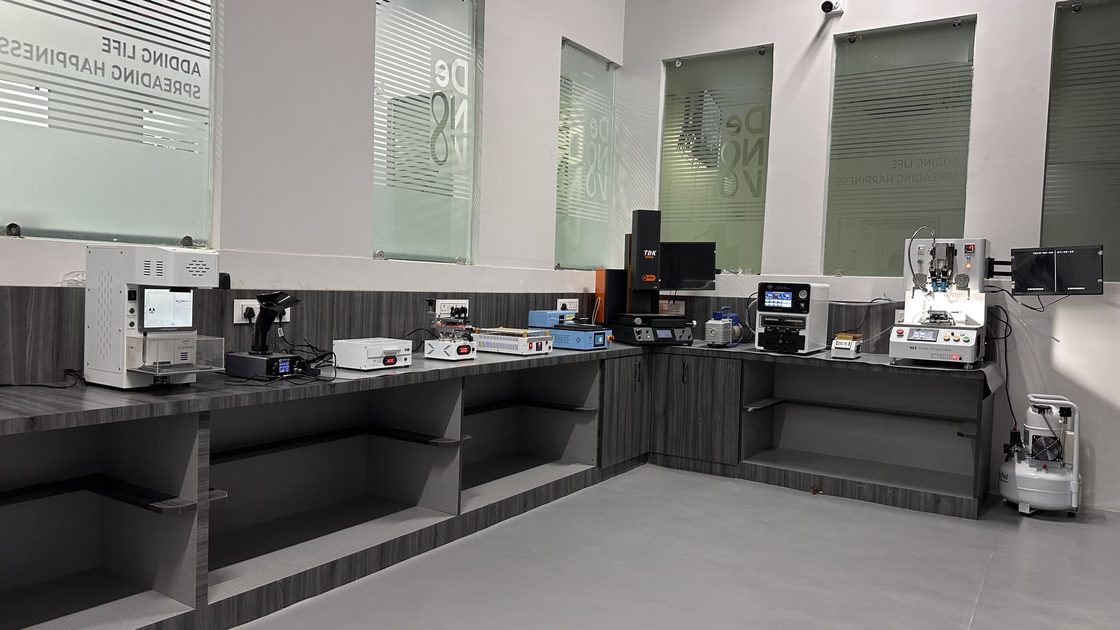 Calibrated repair and test stations