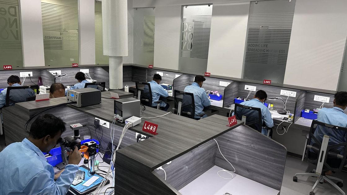 The De Novo refurbishment floor